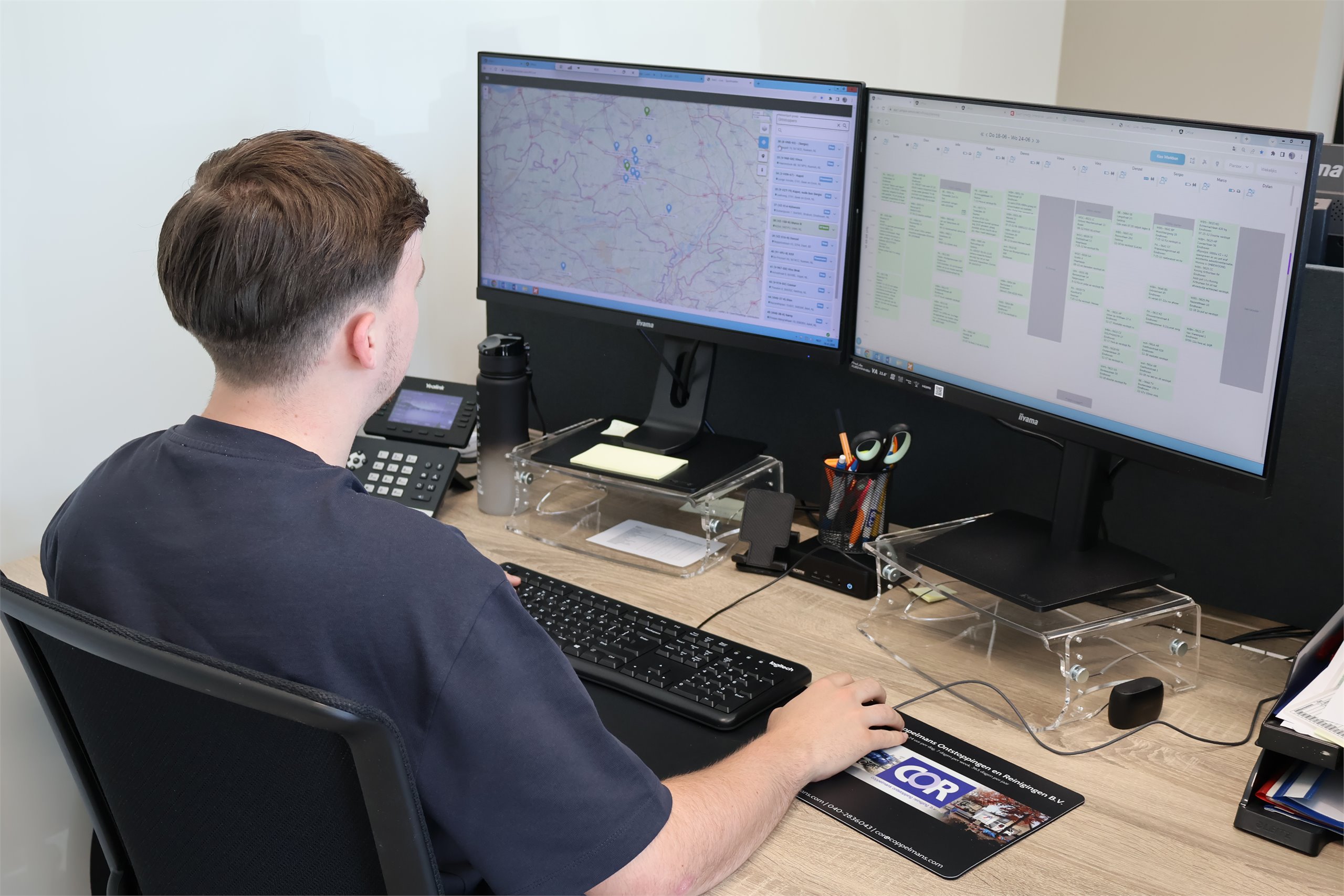 Planning en klantenservice categorie